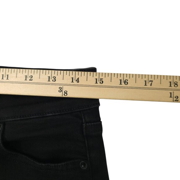 American Eagle Next Level Stretch Hi Rise Artist Flare Jeans Womens 8 X-Short - Picture 13 of 15